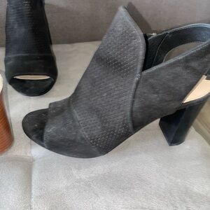 Via Spiga Black Women's Open-Toe Heels sexy rare size 8